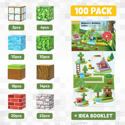 Blocktopia Magnetic Building Blocks